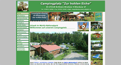 Desktop Screenshot of kleinernaturzeltplatz.de